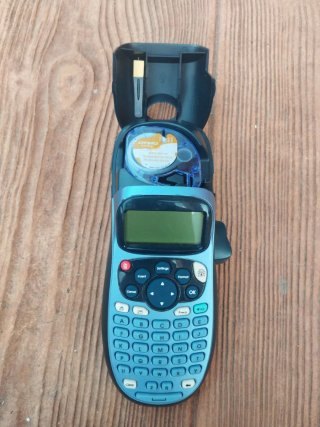 Impresora de etiquetas Dymo LetraTag azul