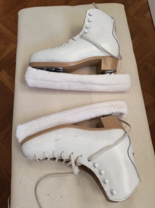 Patines de Hielo Blancos Talla 40