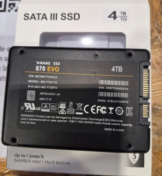 SSD 4TB SATA III 870 EVO