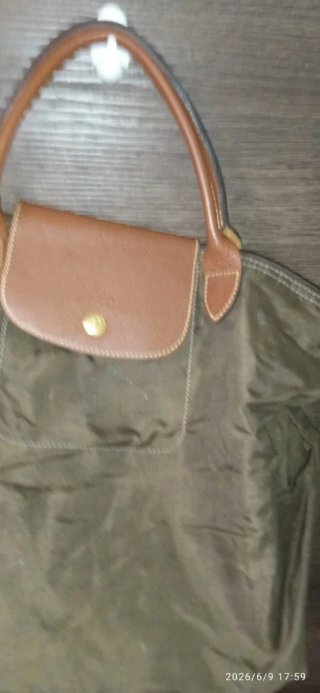 Borsa Longchamp donna pelle e tessuto