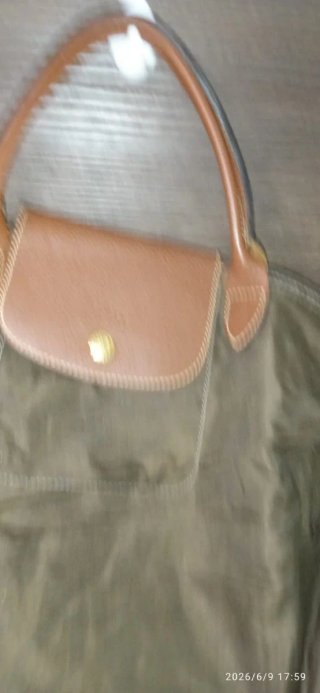 Borsa Longchamp donna pelle e tessuto