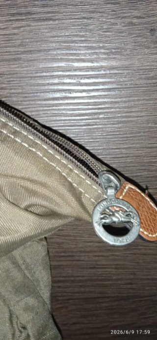 Borsa Longchamp donna pelle e tessuto