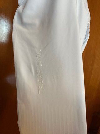 Culotte Van Rysel RCR R-5 Blanco Talla L Hombre.