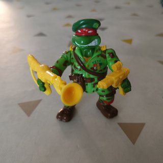 Figura Raph Green Teen Beret Tortugas Ninja (TMNT)