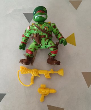 Figura Raph Green Teen Beret Tortugas Ninja (TMNT)