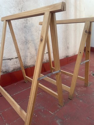 Caballetes de madera
