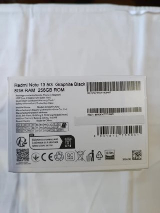 Xiaomi Redmi Note 13 5G 512GB con garantía