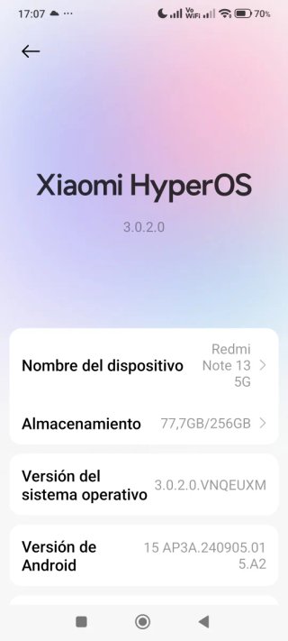 Xiaomi Redmi Note 13 5G 512GB con garantía