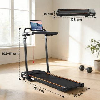 Cinta Correr Plegable con Escritorio
