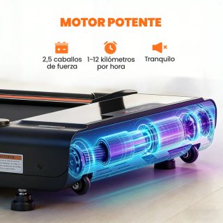 Cinta Correr Plegable con Escritorio
