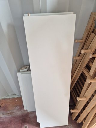 Zapatero IKEA BISSA 2 compartimentos blanco