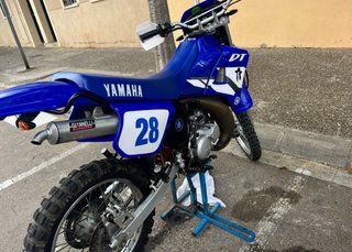 Yamaha DT 125 Enduro Azul/Blanco