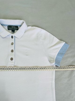 Polo Lauren Ralph Lauren Mujer Blanco Talla XL