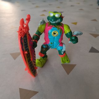 Figura Mike Sewer Surfer Tortugas Ninja(TMNT) 1990