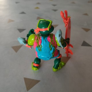 Figura Mike Sewer Surfer Tortugas Ninja(TMNT) 1990