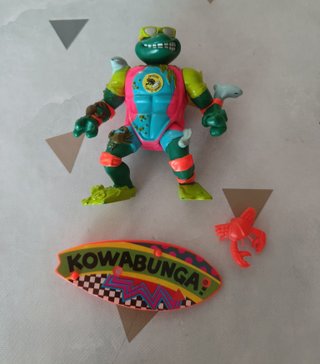 Figura Mike Sewer Surfer Tortugas Ninja(TMNT) 1990