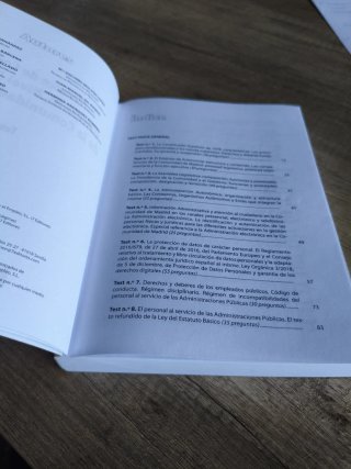 Libro Test Oposición Técnico de Cocina C.Madrid.