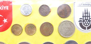 Monedas Turquía SC Estambul colección numismática