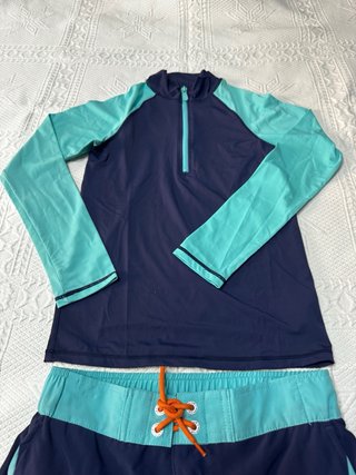 Conjunto Bañador y Camiseta Agua 11/12 Años