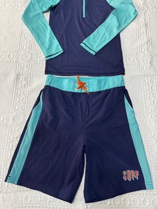 Conjunto Bañador y Camiseta Agua 11/12 Años