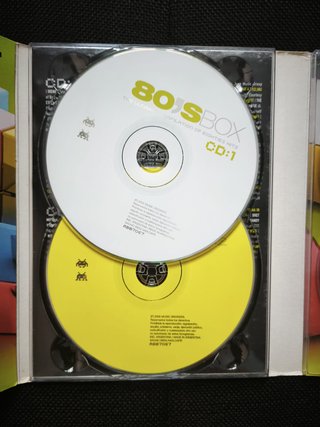 CD 80s Box - Compilación Éxitos 80s