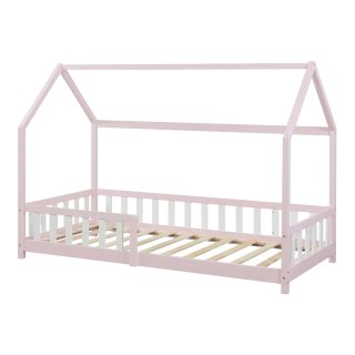 Cama Montessori Tipi Blanca y Rosa