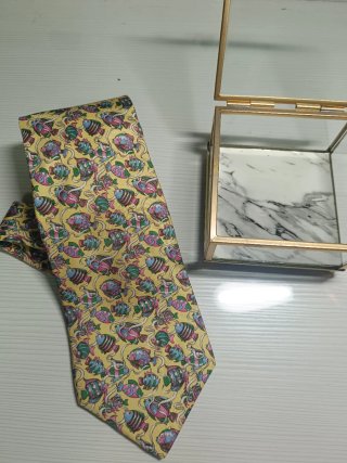 Corbata Alain figaret Seda Italia Peces Mult