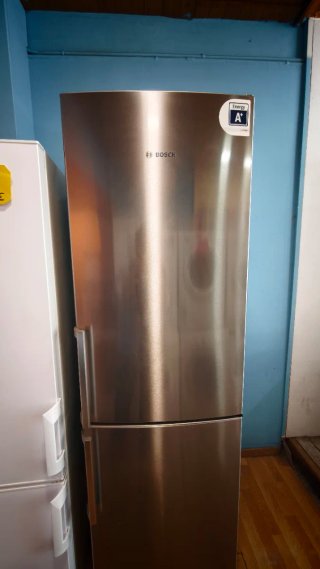 Nevera Combi Bosch Acero Inoxidable – ¡Como Nueva