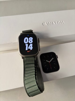 Apple Watch Ultra Verde/Argento