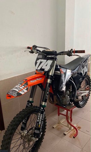 KTM SXF 250 Motocross Negra/Naranja 2016