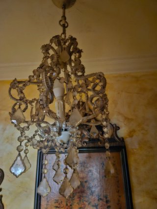 Lámpara cristal decorativa colgante