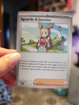 Carta Pokémon Aiuto Sguardo di Jasmine 178/191