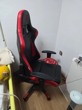 Silla Gaming Negra y Roja Woxter Stinger Station