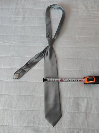 Traje hombre chaqueta y corbata plateada