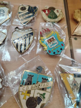 Chapas equipos fútbol españoles para vespa