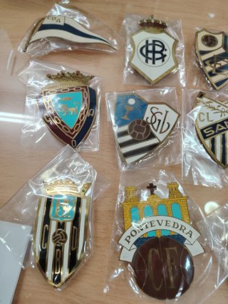 Chapas equipos fútbol españoles para vespa