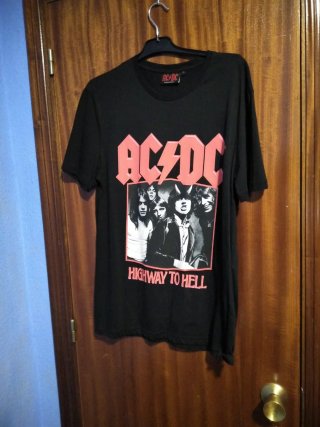 Camiseta AC/DC Highway to Hell Talla M