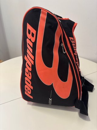 Paletero Bullpadel Fun X-Series Negro Naranja