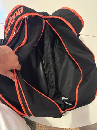 Paletero Bullpadel Fun X-Series Negro Naranja