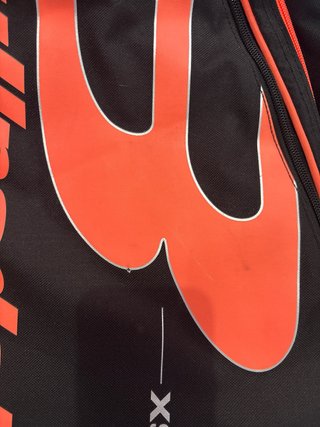 Paletero Bullpadel Fun X-Series Negro Naranja