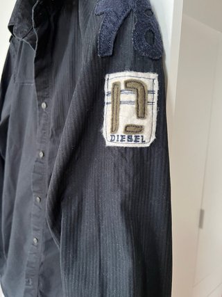 Camisa Diesel Talla M Negra