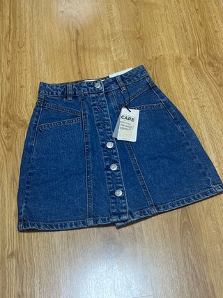 Falda vaquera Stradivarius Talla XS