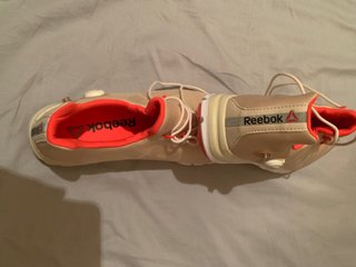 Reebok Bambas Beige y Rojo