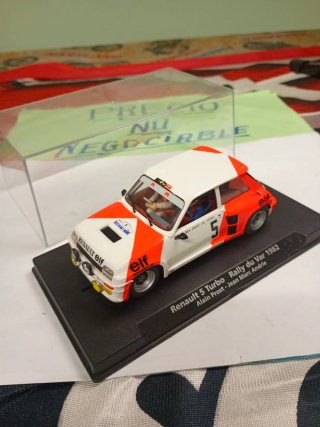 Renault 5 Turbo Rally du Var 1982 Fly Slot  LEER