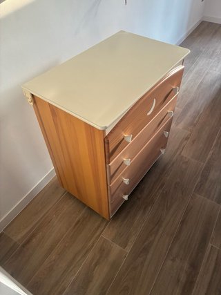 Cambiador bebé Trama madera