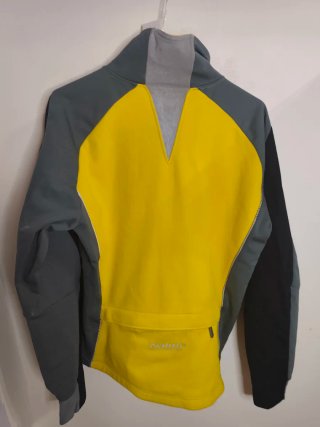 Giacca ciclismo Nalini grigio/giallo