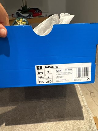 Adidas Japan Talla 38.5 Nuevas