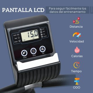 Bicicleta Estática Respaldo 8 Niveles