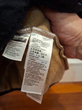 Forro polar hombre Levi's talla M