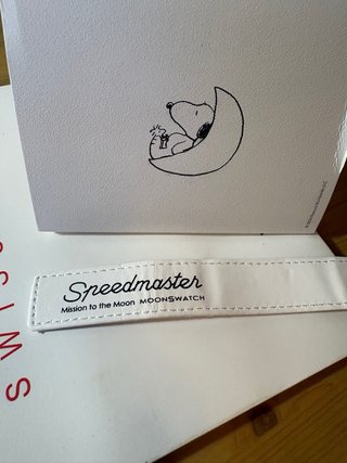 Omega x Swatch Mission to the Moon Bianco